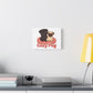 Cozy Pug Canvas Print