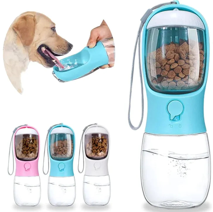 Portable Dog Water Bottle Combo