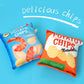Crisps Plush Squeaky Chew Toy
